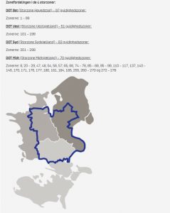 København zonekort
