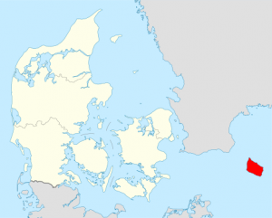 Kommunekort Bornholm
