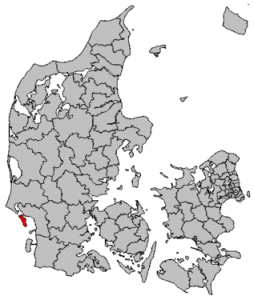 Kommunekort Fanø