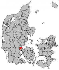 Kommunekort Fredericia