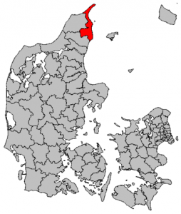 Kommunekort Frederikshavn