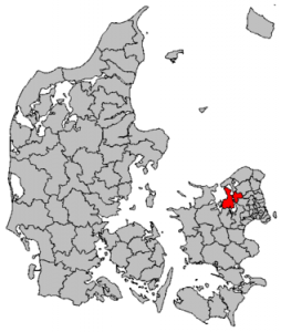 Kommunekort Frederikssund