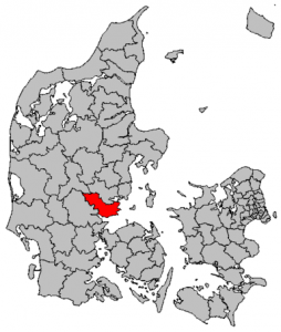 Kommunekort Hedensted