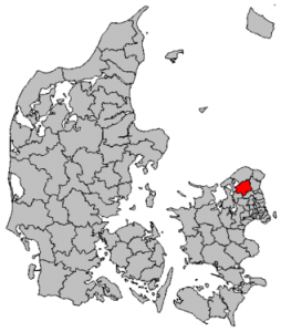 Kommunekort Hillerød