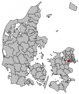 Kommunekort Høje-Taastrup