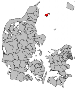 Kommunekort Læsø