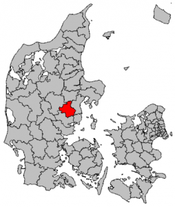 Kommunekort Skanderborg