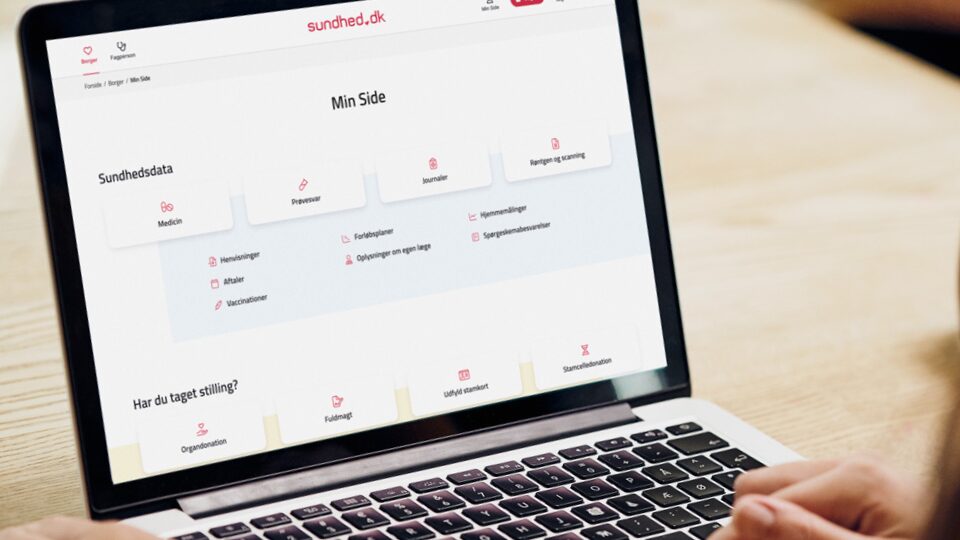 Window Sundhed Nu er det nemmere at finde rundt på sundhed.dk