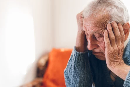 Genrefoto af mand med Alzheimers