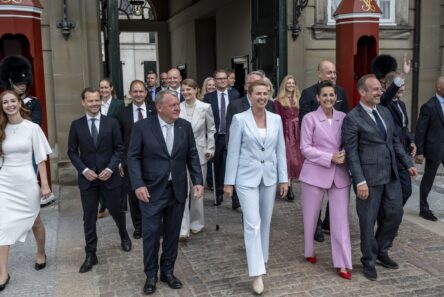 Den nye regering.